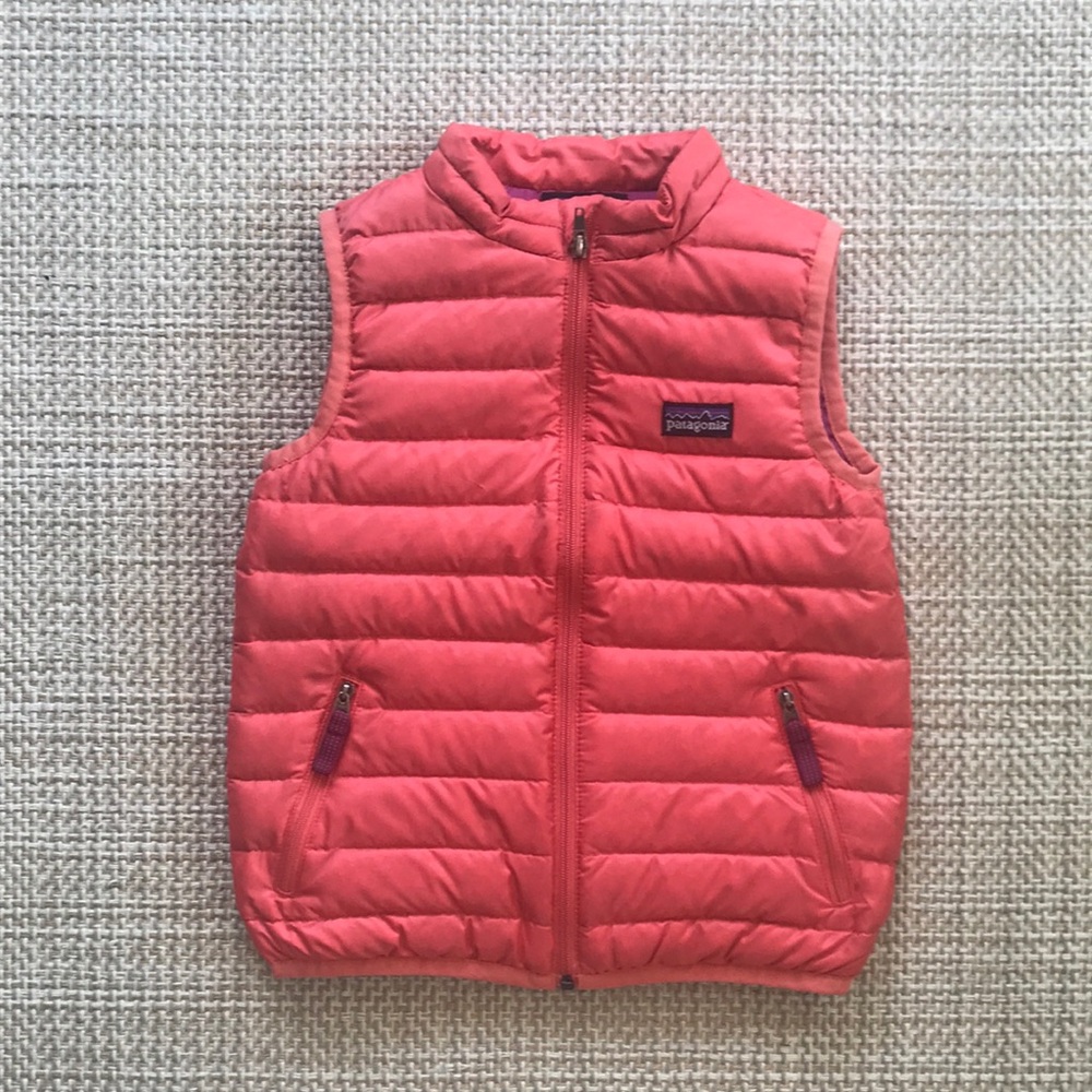 Patagonia Down Vest (size 4T)